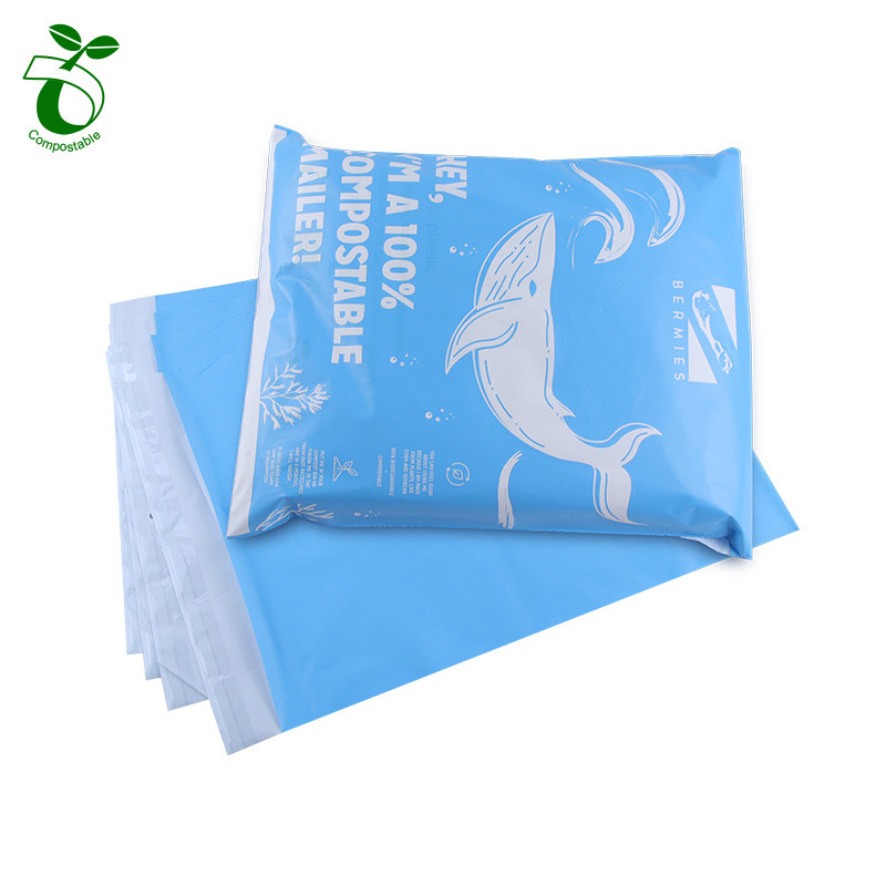 Poly Mailer Compostable Biodegradable Eco Friendly Customized Express Service Pack ((7)